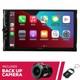 Jensen Car723w 7 Double-din Digital Multimedia With Backup Bullet Camera