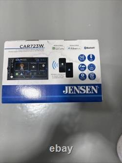 Jensen CAR723W-CAM 7 Double-DIN Digital Multimedia Receiver with Backup Camera