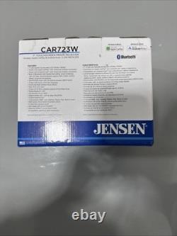 Jensen CAR723W-CAM 7 Double-DIN Digital Multimedia Receiver with Backup Camera