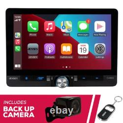 Jensen CAR813 8 Single/Double DIN Digital Multimedia with Backup Camera