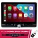 Jensen Car813 8 Single/double Din Multimedia With License Plate Camera