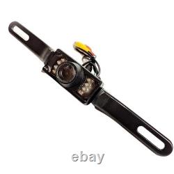 Jensen CAR813 8 Single/Double DIN Multimedia with License Plate Camera