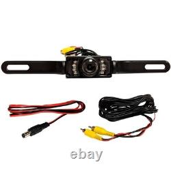 Jensen CAR813 8 Single/Double DIN Multimedia with License Plate Camera