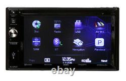 Jensen VX6628 Double-Din 6.2 Touchscreen GPS Navigation /BT Multimedia Receiver