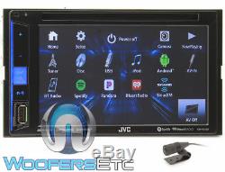 Jvc Kw-v25bt Car Stereo Double Din 6.2 Tv CD Usb DVD Bluetooth Iphone Pandora