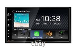 KENWOOD DMX709S eXcelon 6.95 TouchScreen Car Audio Stereo with Wired CarPlay