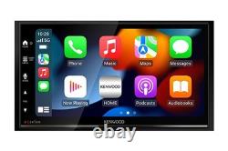 KENWOOD DMX709S eXcelon 6.95 TouchScreen Car Audio Stereo with Wired CarPlay