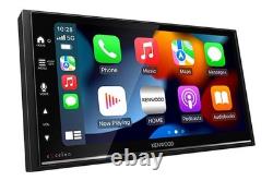 KENWOOD DMX709S eXcelon 6.95 TouchScreen Car Audio Stereo with Wired CarPlay