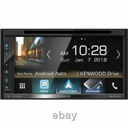 Kenwood DDX6705S Double DIN Bluetooth In-Dash Digital Car Audio Stereo Receiver