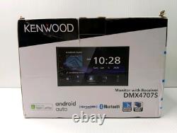 Kenwood DMX4707S 6.8 Car Stereo Apple CarPlay Android Auto Black OPEN BOX NEW