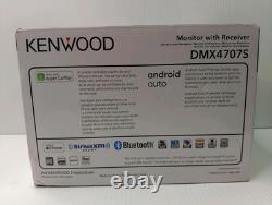 Kenwood DMX4707S 6.8 Car Stereo Apple CarPlay Android Auto Black OPEN BOX NEW