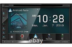Kenwood DNX576S 6.8 WVGA Double DIN Stereo Receiver with Apple Car, Android Auto