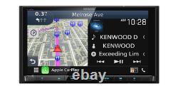 Kenwood DNX997XR 6.8 Car Audio Stereo with Navigation & CarPlay (Factory Renewed)