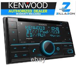 Kenwood DPX505BT Double DIN Bluetooth & CD Car Stereo, Alexa, SiriusXM Ready Rad