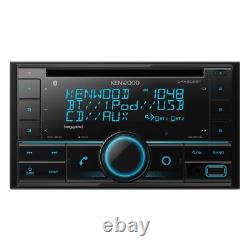 Kenwood DPX505BT Double DIN Bluetooth & CD Car Stereo, Alexa, SiriusXM Ready Rad