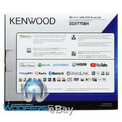 Kenwood Ddx775bh 6.95 CD DVD Bluetooth Usb Waze Youtube Sirius Hd Radio Stereo