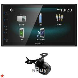 Kenwood Dmx125bt Double Din 6.8 Touchscreen Car Stereo Digital Mediea Receiver