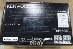 Kenwood Excelon DPX795BH Double DIN Bluetooth in-Dash Car Stereo CD Receiver