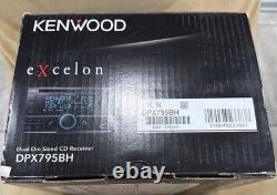 Kenwood Excelon DPX795BH Double DIN Bluetooth in-Dash Car Stereo CD Receiver