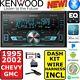 Kenwood Fits 95-02 Gm Truck/suv Usb Bluetooth Double Din Car Stereo Pkg Opt Xm