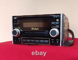 McIntosh? CAR AUDIO DOUBLE DIN STEREO CD MD (MiniDisc) PLAYER 2DIN + WIRING