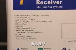 Md-68 Infinit Meta Wireless Apple CarPlay Android Auto Double DIN Car Stereo 7