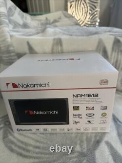 NAKAMICHI NAM1612 Double DIN 7 Touchscreen Media Radio/USB/Bluetooth Car Stereo