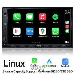 NEW ATOTO 7 Double 2Din In dash Car Stereo Apple Carplay/Android Auto, Bluetooth