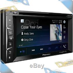 NEW Pioneer 6.2 Double-DIN In-Dash DVD/CD Car Stereo withBluetooth/SiriusXM-Ready