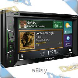 NEW Pioneer 6.2 Double-DIN In-Dash DVD/CD Car Stereo withBluetooth/SiriusXM-Ready