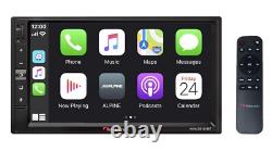 Nakamichi 7 Double Din Car Stereo Media Receiver CarPlay Android NAM3510-M7