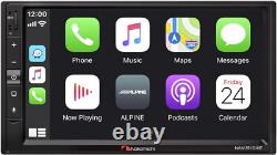 Nakamichi 7 Double Din Car Stereo Media Receiver CarPlay Android NAM3510-M7