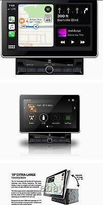 New Dual Tech 10 Double Din Car Stereo Media Android Auto & Apple Car Play