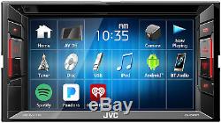 New JVC KW-V140BT 6.2 Touchscreen Double Din Bluetooth DVD Player Car Stereo