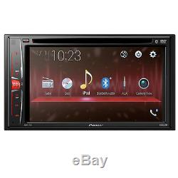 New Pioneer AVH-210EX 6.2 DOUBLE DIN TOUCHSCREEN CAR STEREO DVD BLUETOOTH STERE