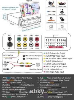 Newest Single Din Touchscreen Radio with Wireless Carplay&Android Auto, 7 inch
