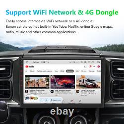 OBD+10.1 QLED Screen Android 12 8Core Double 2Din Car Stereo Radio GPS DSP WiFi