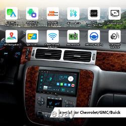 OBD+CAM+DVR+Double Din Android 10 8 Car Stereo GPS Navigation For Chevrolet GMC