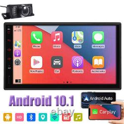 Octa Core Double 2 Din Android 10 Car Stereo Radio GPS Navi Wifi Apple CarPlay