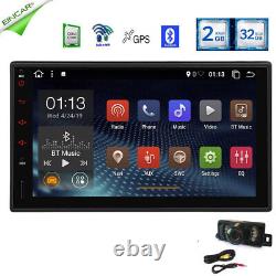 Octa Core Double 2 Din Android 10 Car Stereo Radio GPS Navi Wifi Apple CarPlay