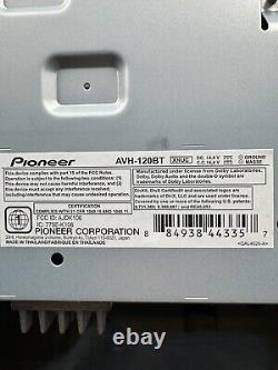 PIONEER AVH-120BT 6.2Double Din Car Stereo DVD USB Bluetooth Radio