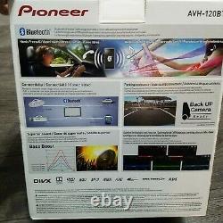 PIONEER AVH-120BT 6.2 Double Din Car Stereo DVD MP3 CD USB Bluetooth Radio