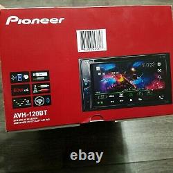 PIONEER AVH-120BT 6.2 Double Din Car Stereo DVD MP3 CD USB Bluetooth Radio