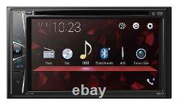 PIONEER AVH-120BT 6.2 Double Din Car Stereo DVD USB Bluetooth Bluetooth Radio