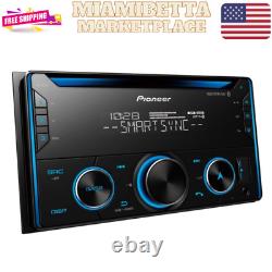 PIONEER Bluetooth Car Stereo Receiver Dynamic BASS Audio System double DIN Radio