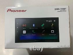 PIONEER DMH-130BT 6.8 Double Din Car Stereo DVD MP3 CD USB Bluetooth Radio