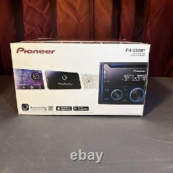 PIONEER FH-S52BT 5.94 Double Din Car Stereo MP3 CD USB Bluetooth Radio NEW