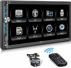 PLZ MP-902 Double Din Car Stereo, 7 Inch Full HD Capacitive