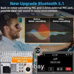 PLZ MP-902 Double Din Car Stereo, 7 Inch Full HD Capacitive