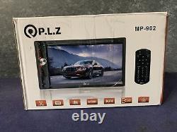 PLZ MP-902 Double Din Car Stereo, 7 Inch Full HD Capacitive Touchscreen New